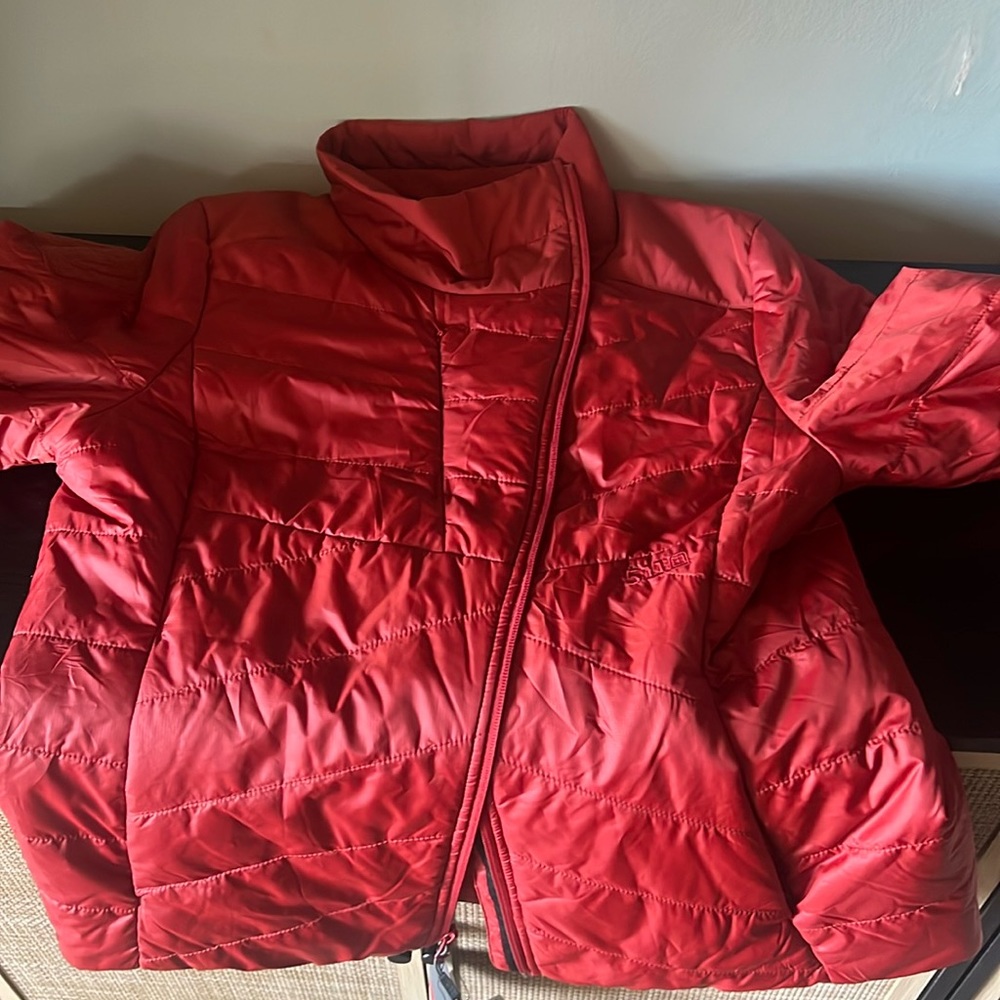 5.11 red puffer jacket. Size Large.